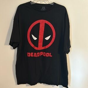Deadpool Angry Eye shirt. Size 2XL. 100% cotton